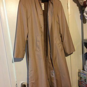 Womans London Fog Raincoat